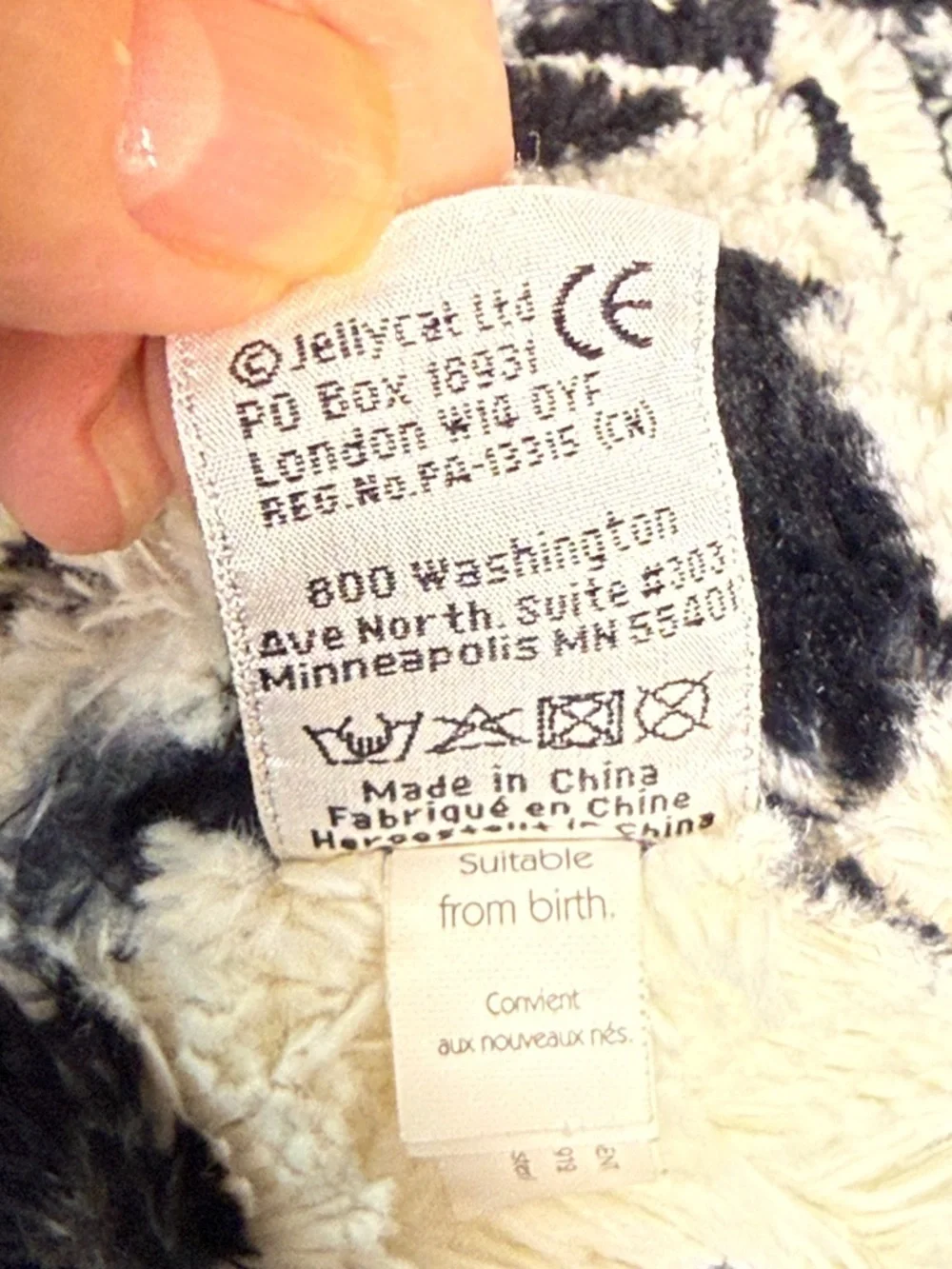 Bashful Calf Cow Jellycat London Plush 12” Plush EUC